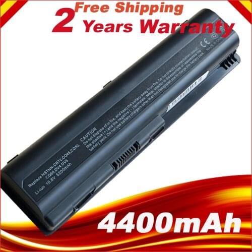 Battery for HP Pavilion DV4 DV5 DV6 DV6T G50 for Compaq Presario CQ71 CQ70 CQ61 CQ60 CQ45 CQ41 CQ40 HSTNN-IB72 HSTNN-UB72