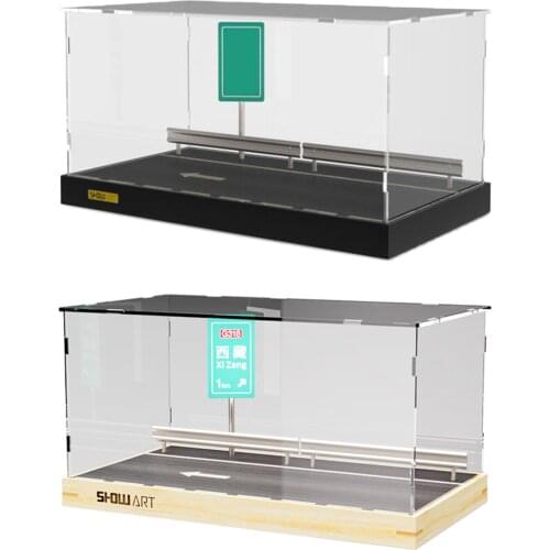Acrylic Display Case for 1/32 Model Diecast Car Display Box, Countertop Dustproof Show Protection Box