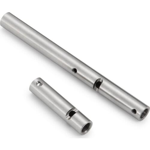 AXSPEED High Quality Rear Axle With Sleeve Bushing for RC Car Axial RR10 90048 90053 Wraith