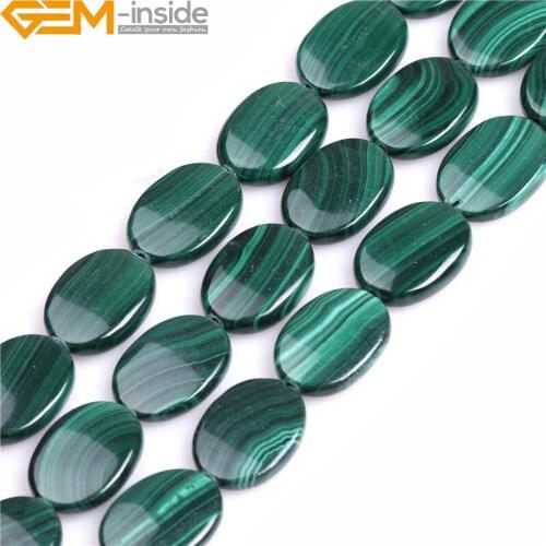 6-18mm Natural Malachite Oval Shape Buddhist Tibetan Mala Prayer Beads For Jewelry Making 15inches DIY Loose Gift