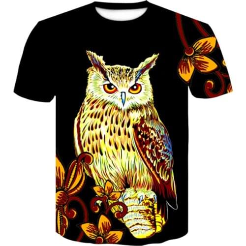 The most fashionable mens summer T-shirt 3D animal print T-shirt lion short sleeve T-shirt fun design casual T-shirt