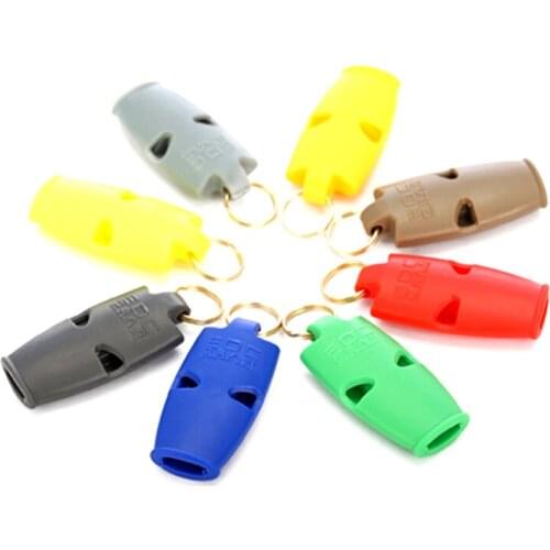 H0087 Treble amphibious available outdoor sports lifeguard whistle ultrasonic seamless Competition training high-db whistle