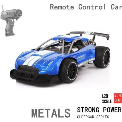RC High Speed Car 15 km/h 2.4G Long Distance 50 m 4 Channel 1:20 Recharge Remote Control Car Vehicle Electronic Hobby Toys Gift