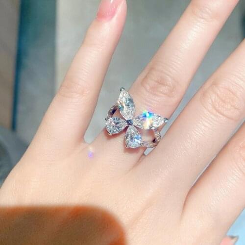 Women's Silver Rings ZHOUYANG China