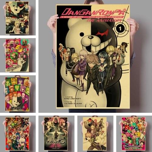 5D DIY Diamond Painting Anime Game Poster Danganronpa Cross Stitch Kit Diamond Embroidery Picture of Rhinestones Home Decor