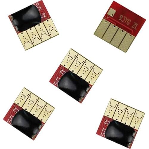 5 color Auto reset chip For HP178 Ink Cartridge For HP Photosmart C5380/C5383/C6380/6383/D5460/D5463/C309c/C309g/C310c Printer