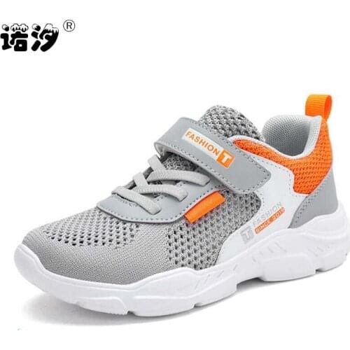 Kids Running Shoes For Boys Fashion Breathable Sport Sneakers girls School Shoes Spring Big Children Shoes teenage causal shoes