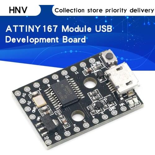 Digispark Pro kickstarter development board use Micro ATTINY167 module usb