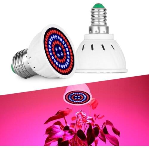 Phyto Led B22 Hydroponic Growth Light E27 Led Grow Bulb MR16 Full Spectrum 220V UV Lamp Plant E14 Flower Seedling Growing Lamps