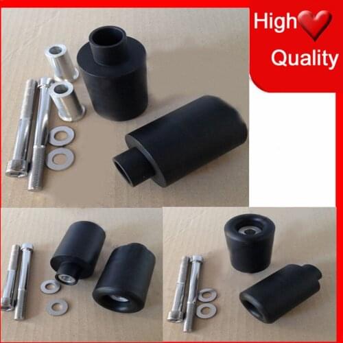 Motorcycle For 1999-2007 Suzuki Hayabusa GSXR 1300 / GSX1300R Black No Cut Frame Sliders crash Falling protection