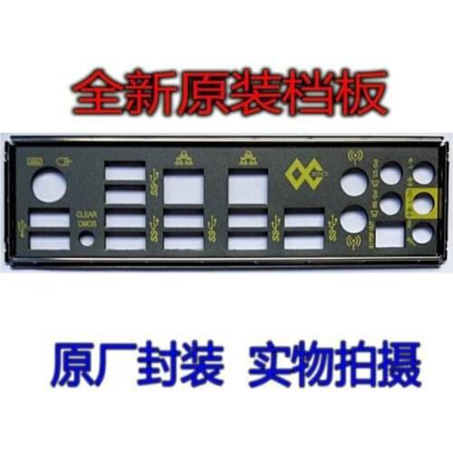 Original IO I/O Shield Back Plate BackPlate Blende Bracket For MSI X99A XPOWER AC