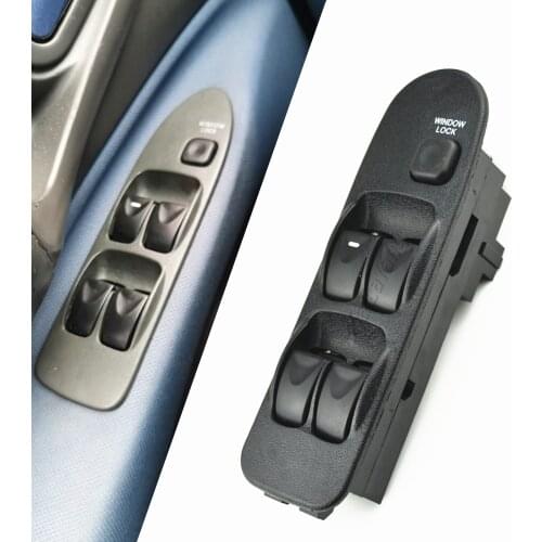 Top Quality For MITSUBISHI WINDOW SWITCH FRONT LEFT MR740599 FOR MITSUBISHI CARISMA 5 BUTTONS FOR MITSUBISHI SPACE STAR