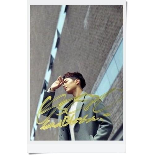 Signed Park Bo Gum autographed group photo K-POP 6 inches freeshipping 092017B