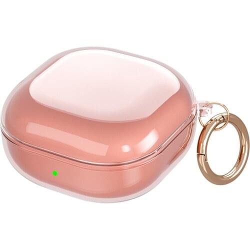 Transparent Protective Case For Samsung Galaxy Buds 2 Plus Cover Earphone Case For Galaxy buds 2 Crystal Charging Box Case