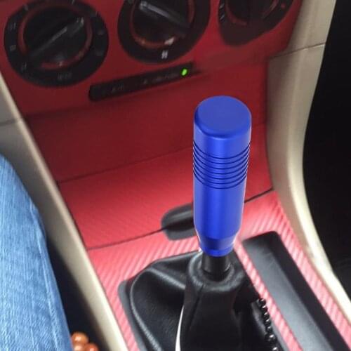 Gear Shift Knob Metal Shifter Stick Knob 85mm Aluminum Outdoor Personal Car Parts Decoration for AT MT Automobiles