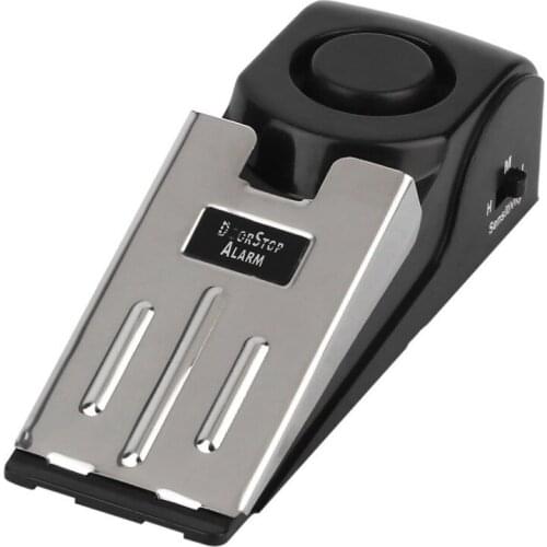 125 DB Anti-theft Burglar Stop System Security Home Wedge Shaped Door Stop Stopper Alarm Block Blocking System Door Stop Alarm