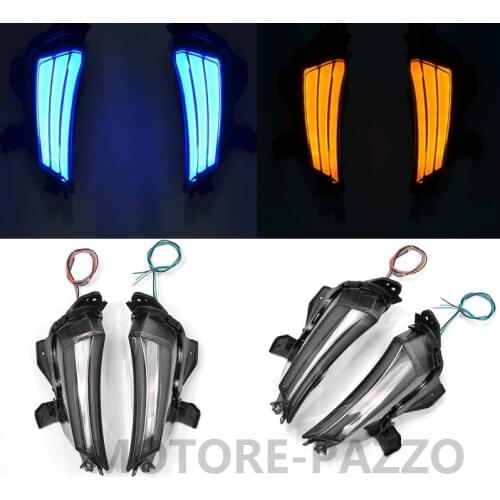 MOTORE-PAZZOMotorcycle LED Turn Signal Turning Lights Indicators Side Lamp For Yamaha XMAX 300 X-MAX 250