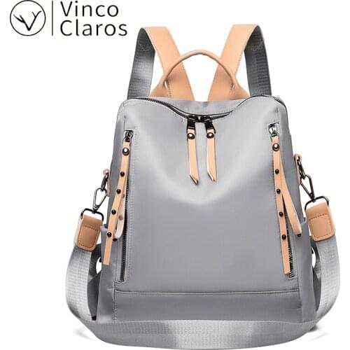 High Quality Light Womens Backpack Oxford Fashion Backpack Travel Large Capacity Backpacks Mochila School Backpack for Girls