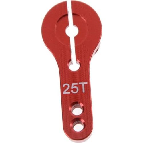 25T 35Mm Teeth Tooth Steering Half Servo Arm Horn for 1/8 1/10 RC Car Boat for HSP HPI Wltoys Himoto Redcat Axial