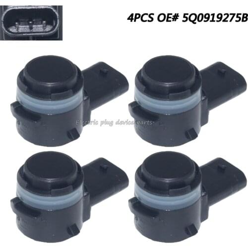 4pcs OE#5Q0919275B PDC Parking Sensor for Audi A3 Q7 TT VW Golf VII Passat B8 Jetta Mk6 PORSCHE 991 SEAT Leon SKODA Fabia