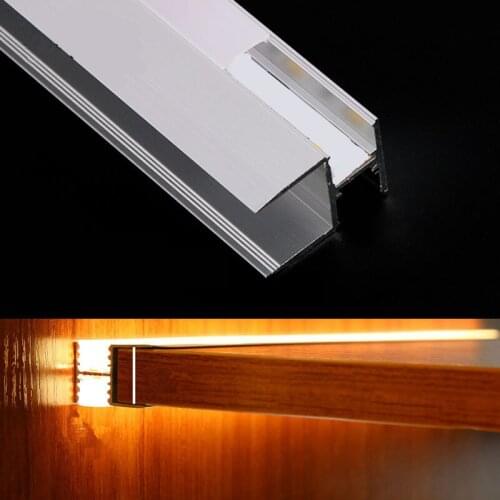 DHL 10-100PCS 1m plank board LED aluminum profile Led Line light 3528 5050 5630 for led strip,milky cover Led aluminum channel