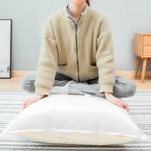 Reusable Vacuum Bag Compression Bag Storage Organizer Thickened Vacuum Compressed Blanket Clothes Storage Bag for Home