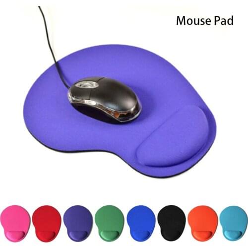 Solid Color Mouse Pad Environmental Protection EVA Wristband Gaming Mousepad Mice Mat Comfortable Mouse Pad Gamer For PC Laptop