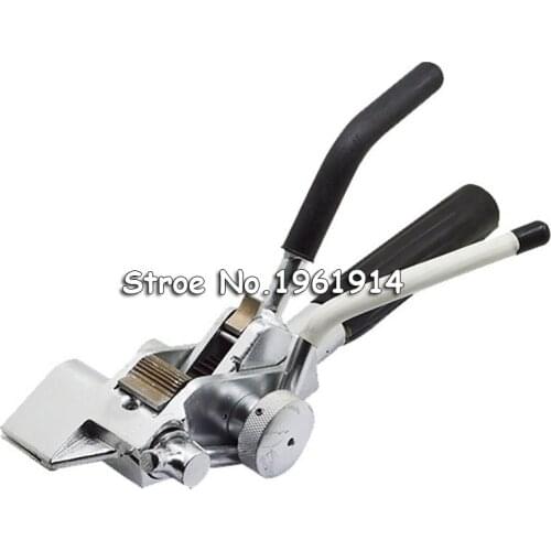 Stainless Steel Band Strapping Plier Strapper Gear Type Wrapper Manual Binding/Wrapping Machine Cable Tie Ctting Tool
