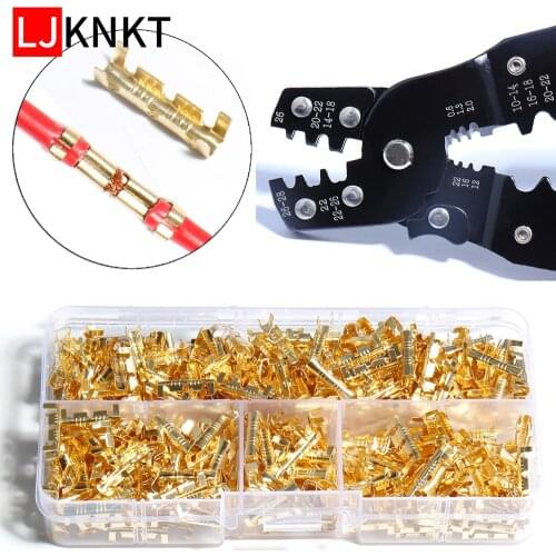 Multi HS-202D shaped terminal inserts small teeth universal spring plug wire hand tool quick connection crimped Portable Pliers