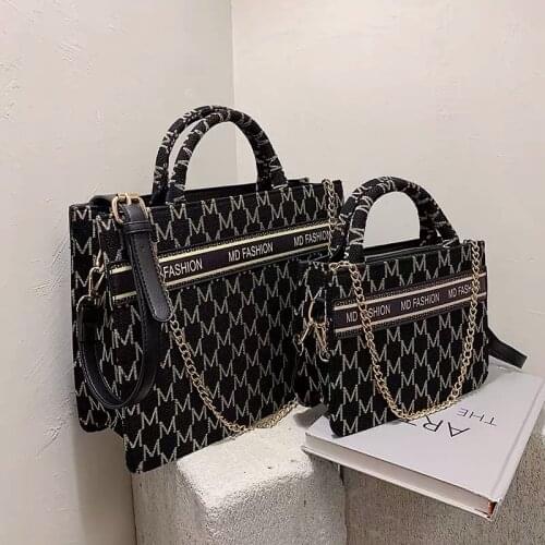 Autumn and Winter New Female Bag Large Capacity Tote Chain Shoulder Bag Handbag Luxury Brand Handbags