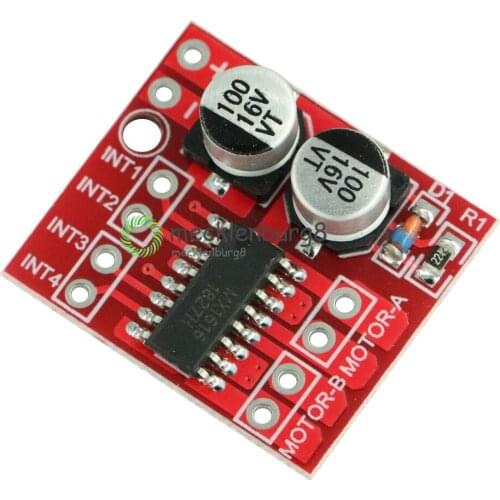 1.5A Mini Dual Channel DC Motor Driver Module H-Bridge Stepper L298N PWM speed control module For Intelligent Car Robot