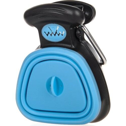 1 Decomposable Roll Pick With Clean Scooper Poop Travel Foldable bags Pet Scoop Excreta Dog Pooper Shipping Up Cleaner Epacket