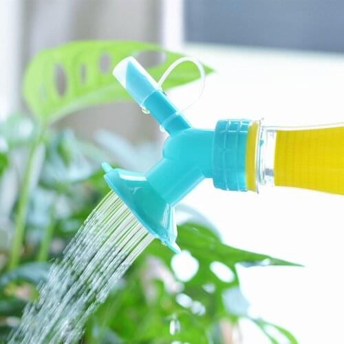 5PCS/Lot Plastic Sprinkler Nozzles 2 In 1 For Flower Waterers Bottle Watering Cans Sprinkler Shower Head Gardening tools