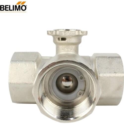 BELIMO Changeover ball valve R3040-16-S3 control valves 3-way Mixing Valves For closed cold and warm water systems