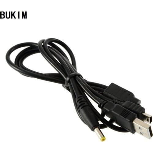 BUKIM 30 PCS 2 in 1 USB Charger Cable Data Transfer Power Charging Cord For Sony PlayStation Portable PSP 1000 2000 3000 to PC