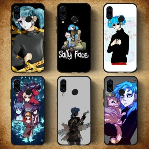 Sally Face Game Phone Case For Huawei Honor 7C 7A 8X 8A 9 10 10i Lite 20 NOVA 3i 3e