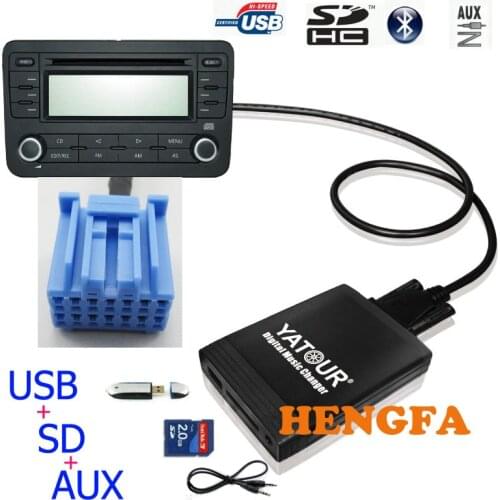 Yatour Digital Music Changer USB MP3 AUX adapter for Honda Acura 1998-2004 yt-m06 Car Audio Radio Adapter Player