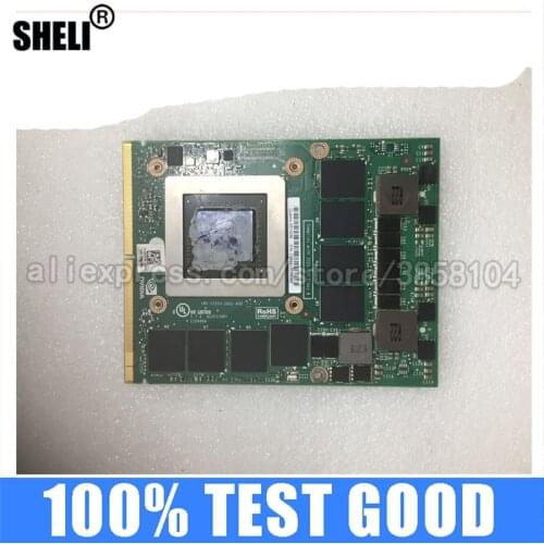 K5100M K 5100m M5000M 8G N15E-53-A2 CN-034P9D VGA Video Graphic Card for DELL M6700 M6800 HP 8770W ZBOOK15 G1 G2 100% Test Ok