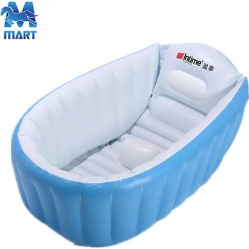 Inflatable Baby Bathtub PVC Baby Bathtub Spot Wholesale Children Bathing Bathtub