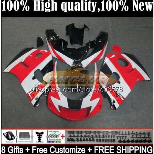 Body For SUZUKI SRAD GSX-R600 GSXR 750 600 0CL.28 GSXR750 96 97 98 99 00 GSXR600 1996 1997 1998 1999 2000 Fairings lucky red