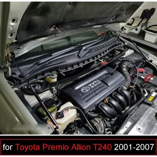 For Toyota Premio Allion T240 2001-2007 2x Front Hood Bonnet Modify Gas Struts Lift Support Shock damper