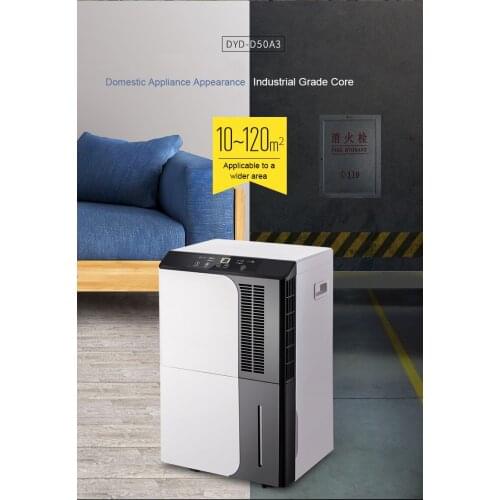 Popular Dehumidifier Home Basement Dehumidifier High Power Industrial Dehumidifier DYD-D50A3