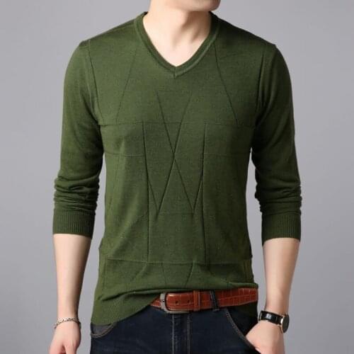VROKINO Mens Knitted Hoodies