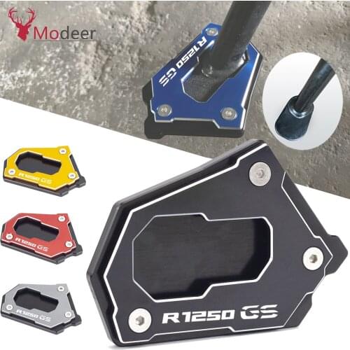Motorcycle Kickstand Side Stand Enlarge Extension For BMW R1250GS R1250 GS HP R 1250GS ADV 2018-2020 Motorbike Accessories Plate
