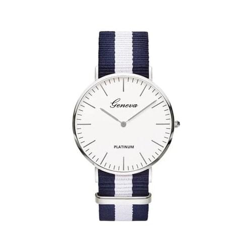 Zegarki Meskie 2020 New Luxury Brand Men Wristwatch Casual Simple Multiple Colors Fabric Boy Strap Quartz Watch Montres