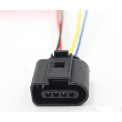 4 Pin Car Air Inlet Pressure Sensor Plug Adapter Cable For VW Passat Golf Beetle TT AUDI A6 A4 1J0973704