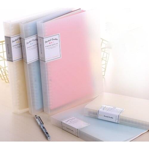 A4/ A5/B5 notebook kawaii notebook student notebook loose-leaf index page loose-leaf Stationery Hand Ledger Budget binder