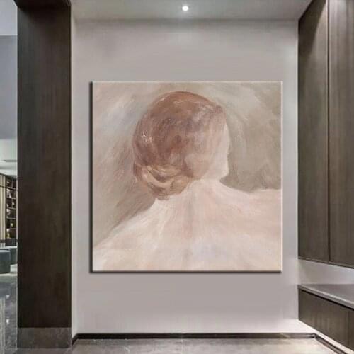 Art Hand Painted Oil Painting Simple Modern Abstract Hand Made On Canvas Wall Art For Living Room Home Decoration No Framed