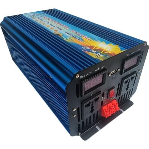 DC 24V to AC 110V 60hz 5000W pure sine wave power inverter 5000W de onda sinusoidal pura inversor