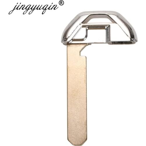 Jingyuqin 10pcs Remote Car Smart Key Keyless Emergency Insert Key Blade For Honda Accord Odysee Civic HR-V 2016 2017 2018 Blank